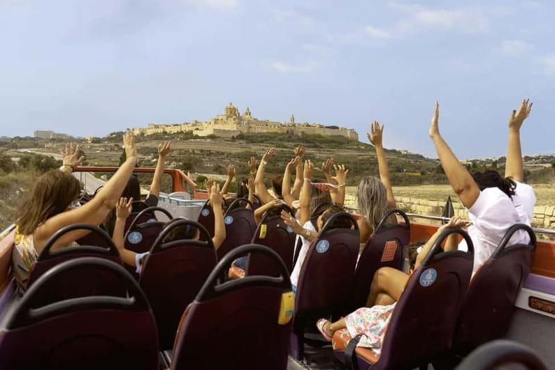 Malta: 2-Day Hop-On Hop-Off Bus & Harbour Cruise (CMO) - Key points to know before you go