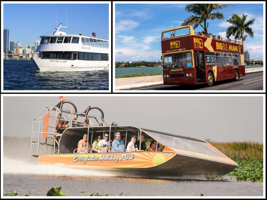 Miami: Everglades Experience, Bay Cruise & Open-Top Bus Tour - What Spanish Speakers Should Know