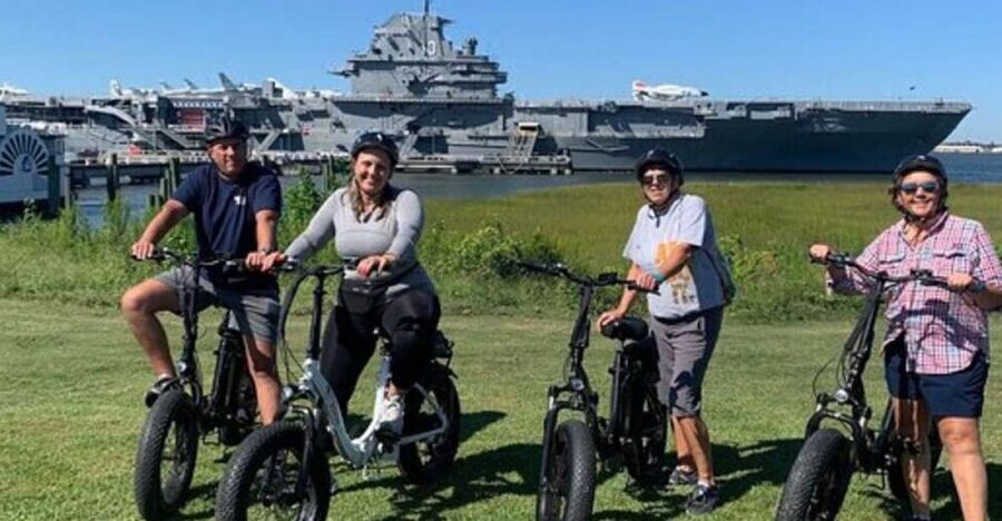 Mount Pleasant: Charleston Harbor E-Bike Tour - A two-hour introduction to Mount Pleasant by e-bike