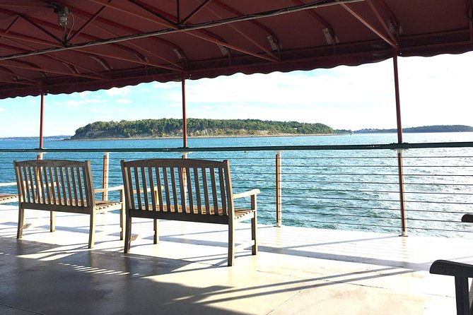 New England Fall Lunch Cruise in Boston Harbor - Lunch with turkey, pork, and squash ravioli