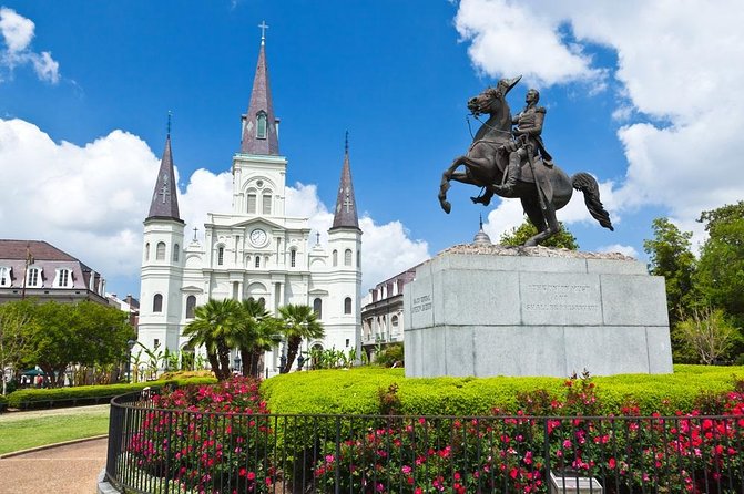 New Orleans City Tour and Steamboat Natchez Harbor Jazz Cruise - Starting in the French Quarter and Jackson Square