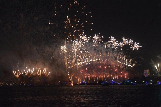 New Years Eve Sydney Harbour Cruise 2026-2027 - Finding the fireworks position