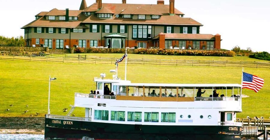 Newport, Rhode Island: Scenic Narragansett Bay Cruise - The Coastal Queen: Open Air Above, Shelter Below
