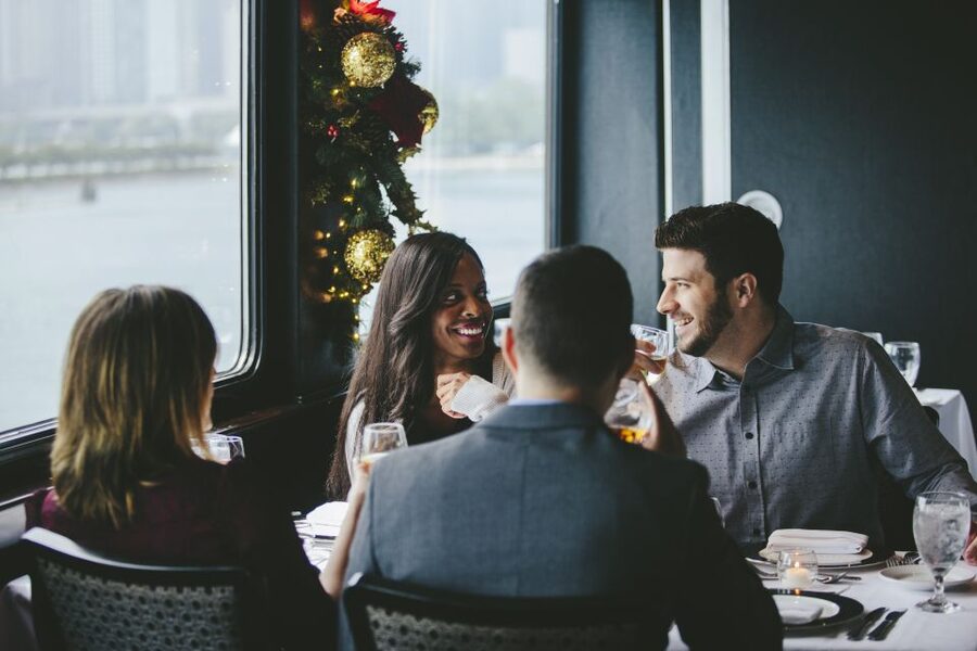 NYC: Christmas Eve Buffet Lunch or Dinner Harbor Cruise - Key points to know before booking