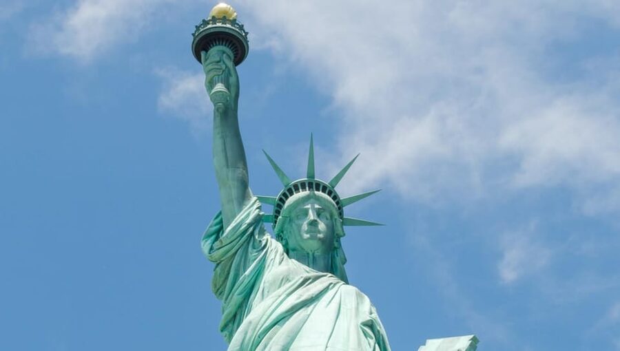 NYC: Liberty Cruise on New York Harbor with Live Guide - Lower Manhattan from the water