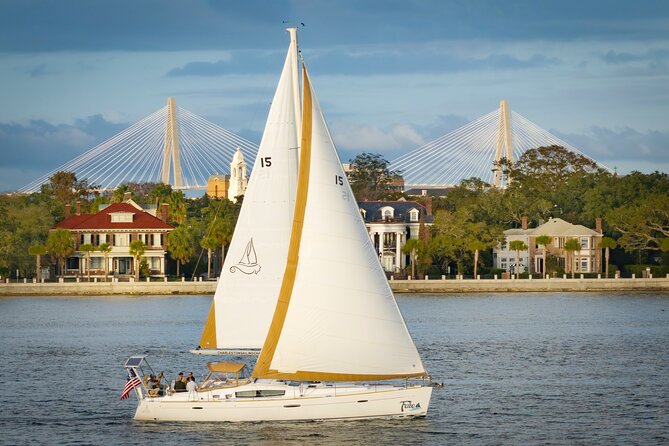 Private BYOB Afternoon Harbor Sail On 50ft Sailing Yacht Fate - Why a private sail changes the Charleston Harbor experience