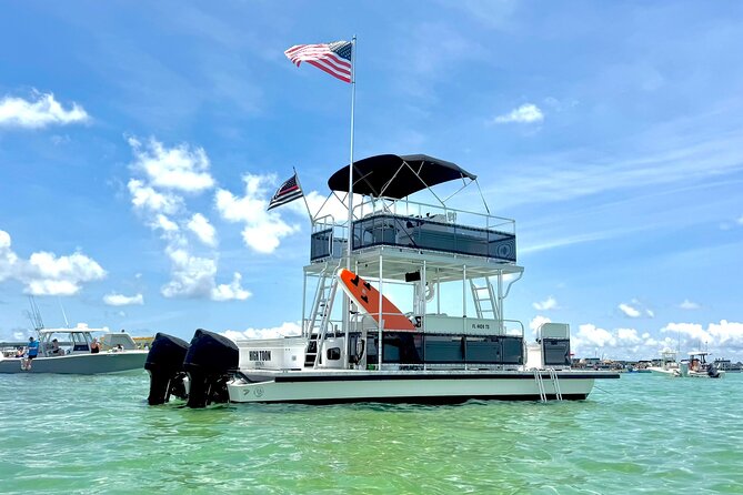 Private Destin Harbor Boat Tour Adventure - Crab Island: More Than a Passing View