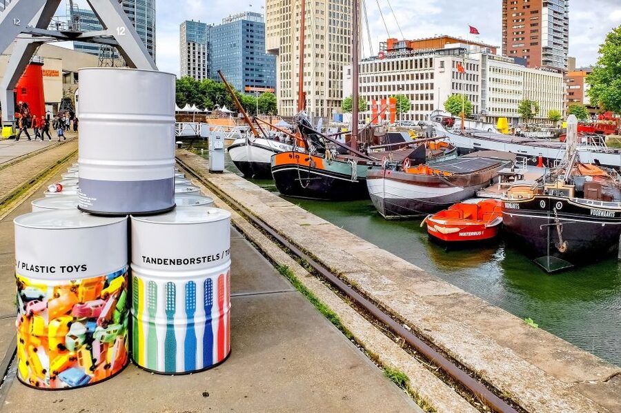 Rotterdam Walking Tour and Harbor Cruise - Blom’s cubic houses and the idea of an urban forest