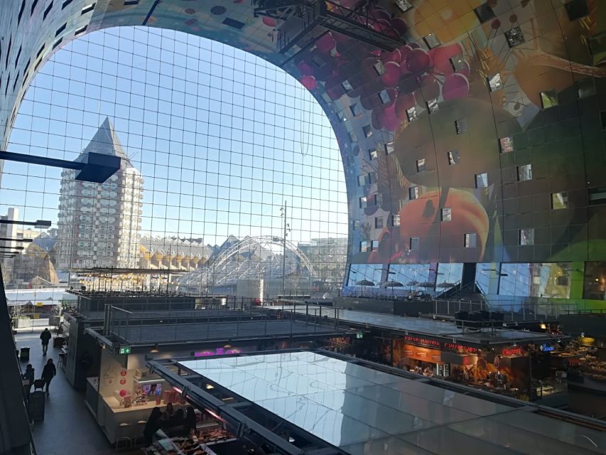 Rotterdam Walking Tour and Harbor Cruise - The harbor cruise gives your legs a break
