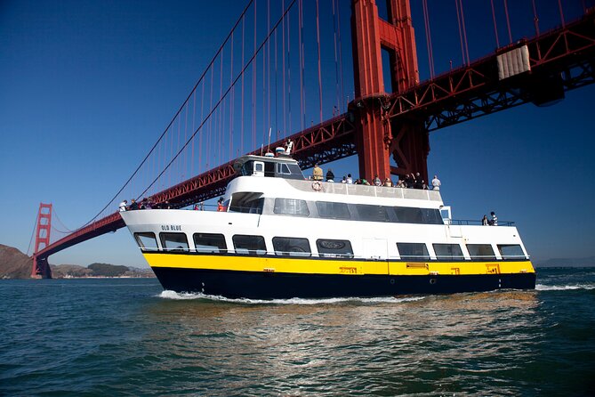 San Francisco Bay Cruise & Double Decker Night Tour - Starting at Fisherman’s Wharf and heading onto the bay