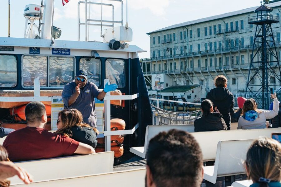 San Francisco: Skip-the-Line Escape from The Rock Bay Cruise - The Exploratorium, Ferry Building, and city views from the water