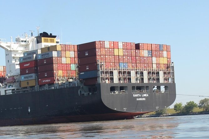 Savannah Georgia Port Tour - Upriver to the Georgia Ports Authority