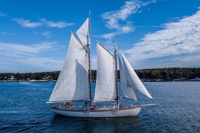 Schooner Eastwind 2 Hour Day Sail in Boothbay Harbor - What the two-hour route gives you