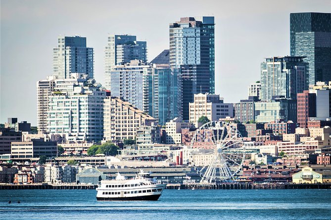 Seattle's Original Guided Harbor Cruise - Myrtle Edwards Park and the Space Needle
