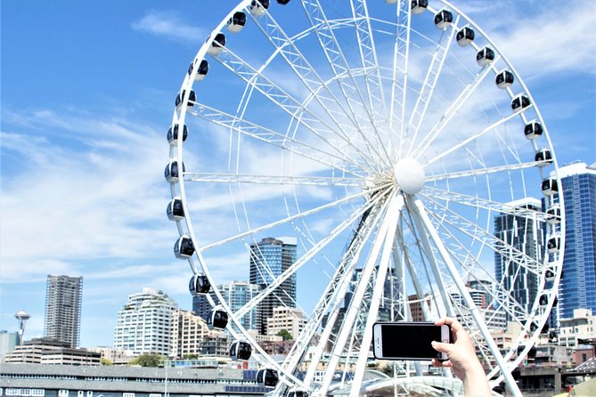 Seattle's Original Guided Harbor Cruise - Alki Beach and the broad sweep of Puget Sound