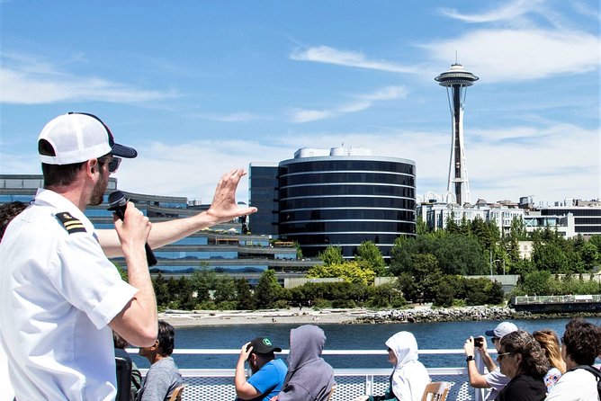 Seattle's Original Guided Harbor Cruise - Mount Rainier, when the sky cooperates