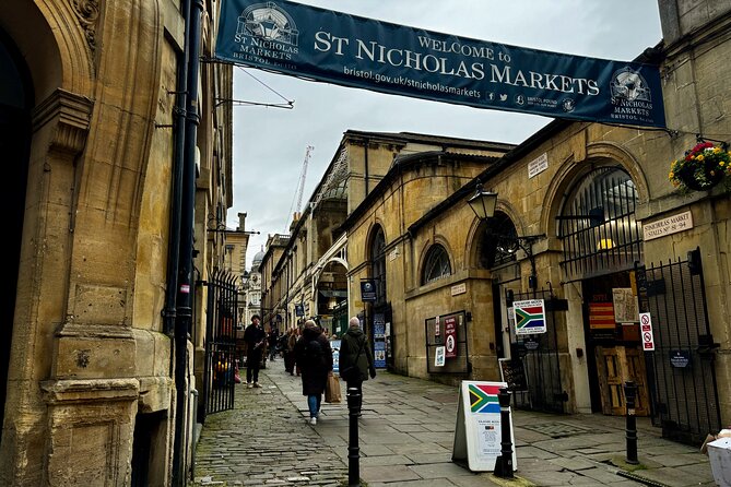 Self-Guided Walking Tour of Bristol's Harbourside History - St John’s Church and a small architectural joke