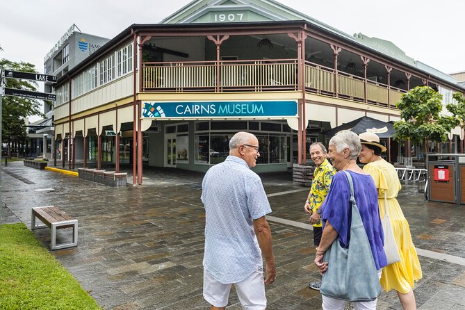 Small-Group Afternoon Cairns City Tour with Harbour Dinner Cruise - Palm Cove in a short 25-minute visit
