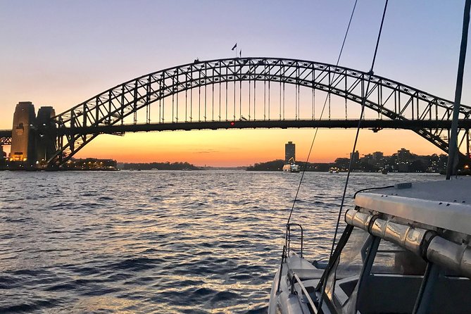 Sunset and Sparkle Sydney Harbour Cruise - Past the Opera House as daylight fades