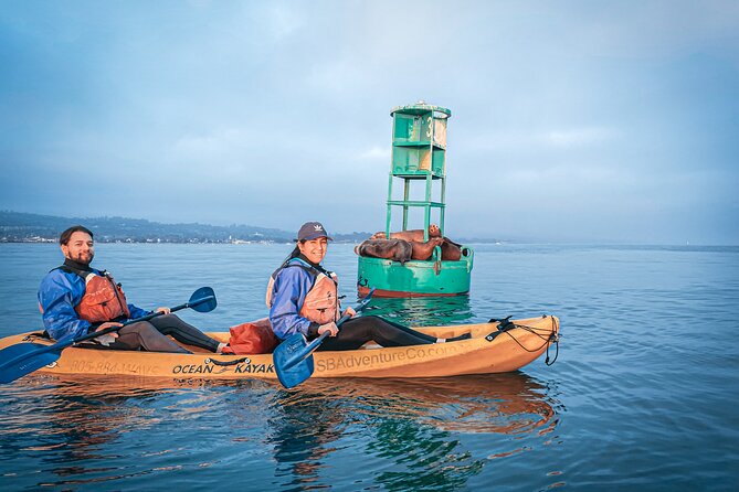 Sunset Kayak Tour in Santa Barbara Harbor (2 Hours) - Stearns Wharf from the water