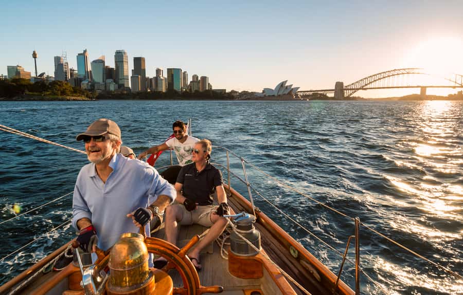 Sydney: Exclusive Sydney Harbour Cruise on a Classic Yacht - Settling aboard the renovated sailing yacht