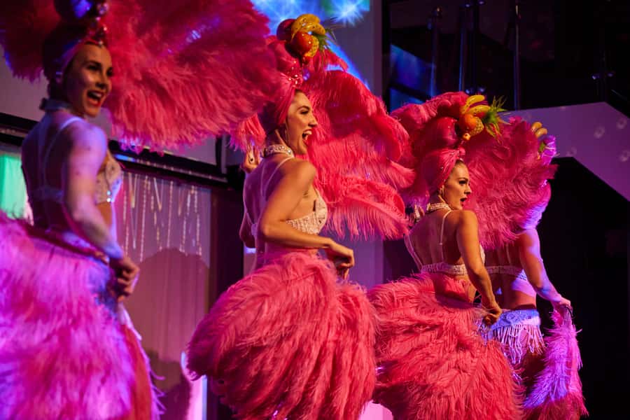 Sydney Harbour: Cabaret Cruise with 3-Course Dinner - The harbour route, from bridge to Opera House