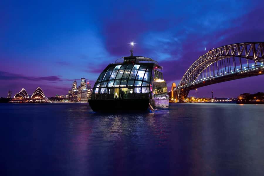 Sydney Harbour: Glass Boat Signature Dinner Cruise - Boarding at King Street Wharf 5