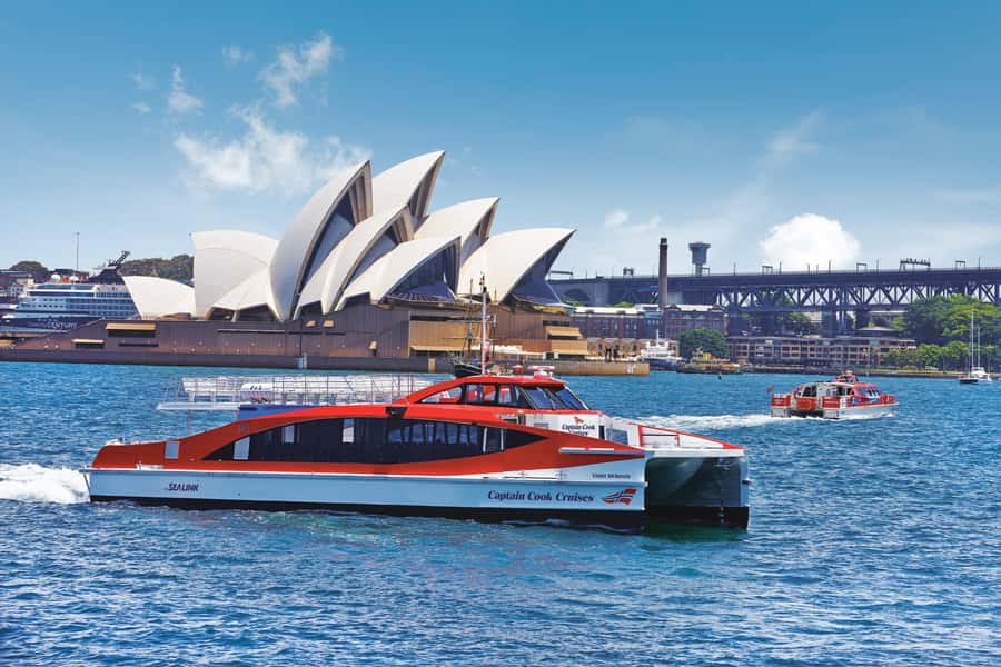 Sydney: Hop-on Hop-off Harbour Cruise with Commentary - Sydney Harbour from the deck