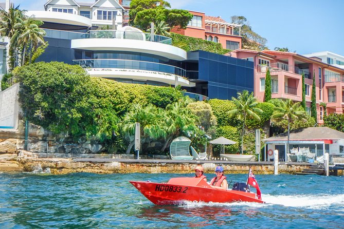 Sydney Speed Boat Adventure Harbour Tour - Taking the helm from Rose Bay