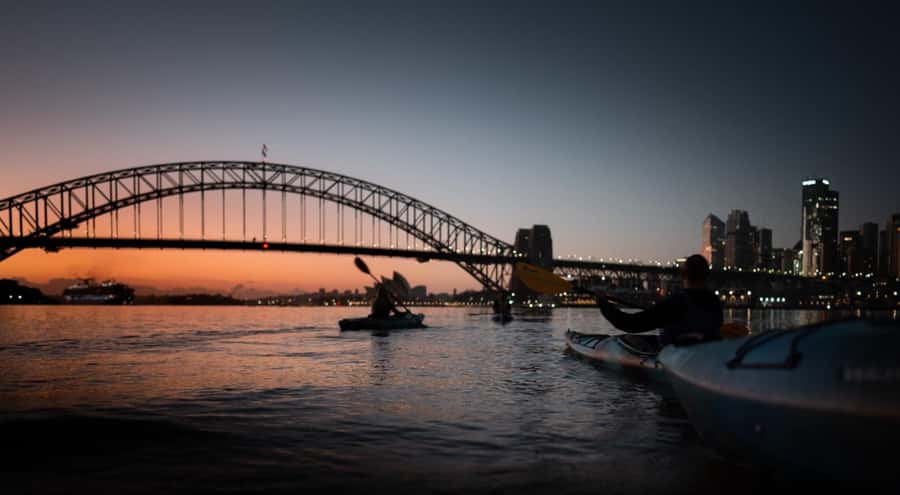 Sydney Sunrise Kayak Tour on Sydney Harbour - Guides, photos, and the human side of the tour