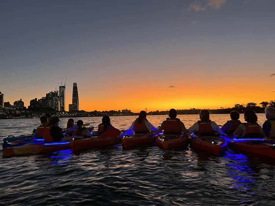 Sydney: Sunset Kayak Tour on Sydney Harbour - The first paddle: getting comfortable on the harbour