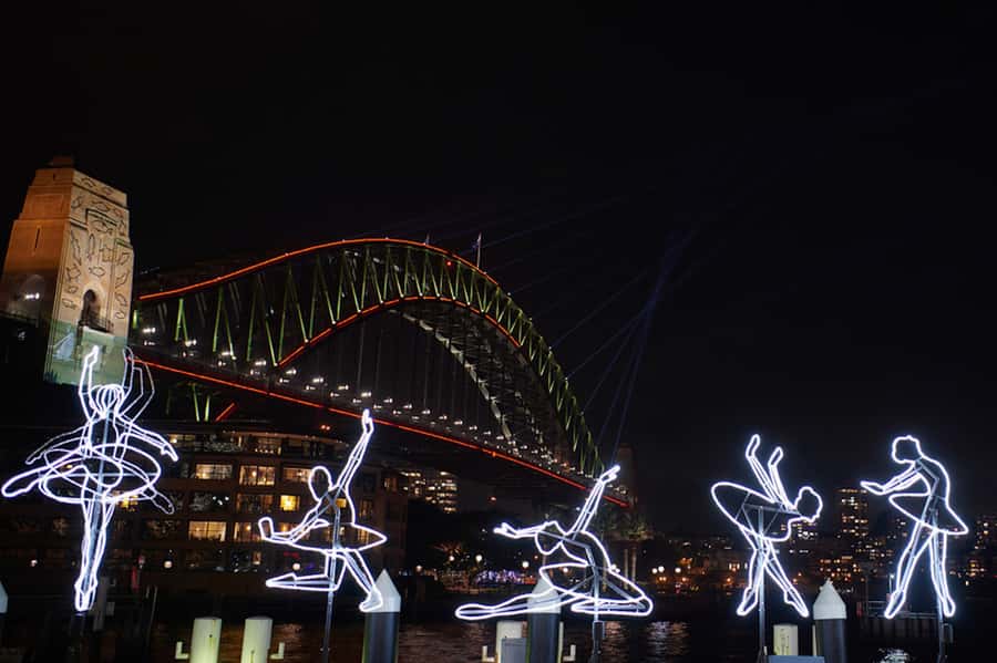 Sydney: Vivid Harbour Cruise with Canapes - The Opera House, Harbour Bridge, and changing views