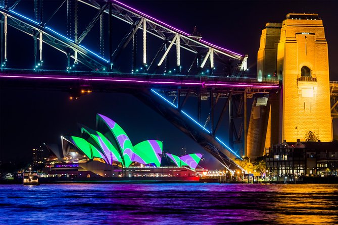 Vivid 90-Minute Sydney Harbour Catamaran Cruise with BYO Drinks - Why a catamaran is a smart way to see Vivid Sydney