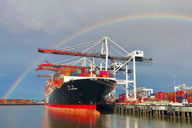 West Harbor LA 45-Minute Narrated Harbor Cruise of San Pedro - Container ships and the busiest port scenes